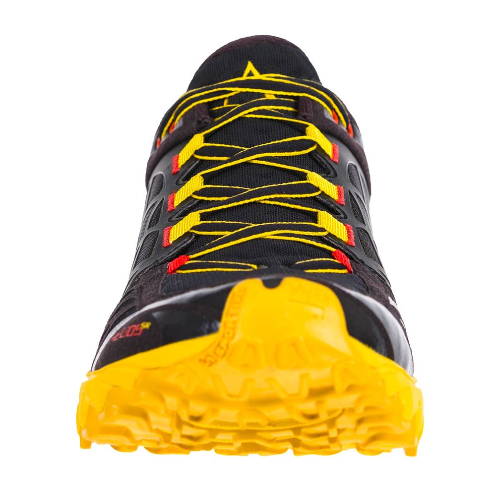 La Sportiva HELIOS SR - Chaussures de trail Homme black/yellow