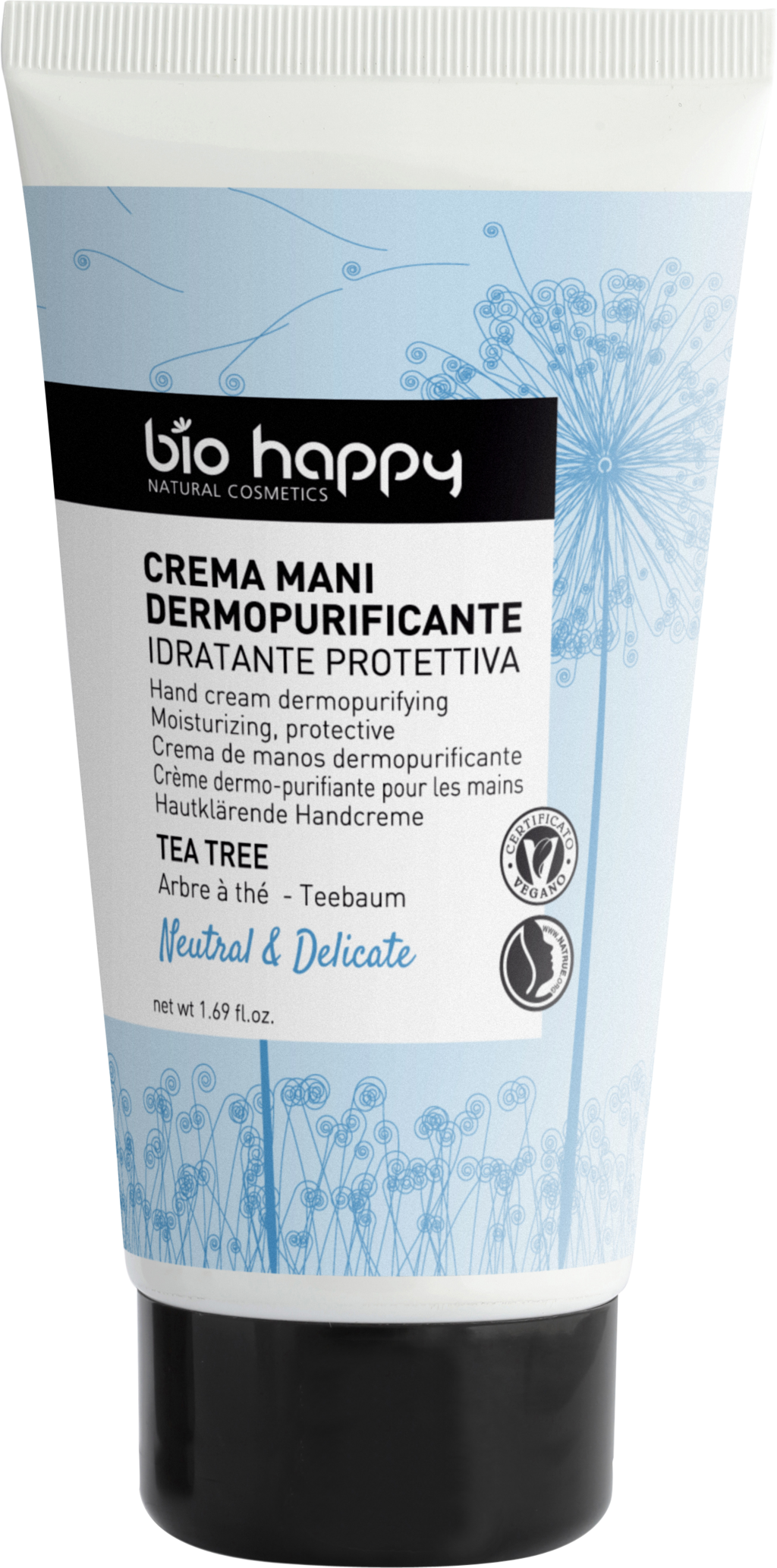 Bio Happy  Neutral & Delicate Dermopurifying Hand Cream, 50 ml