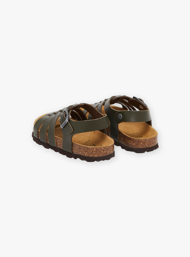 Sandales Kaki