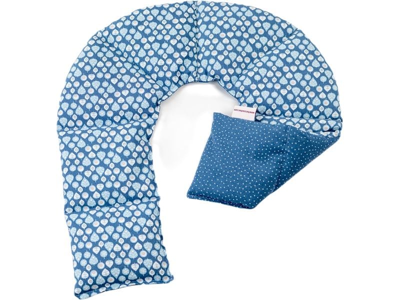 Herzzucker Raps-Wärmekissen Nacken Welle 65 x 18 cm Wärmekissen mit Rapssamen