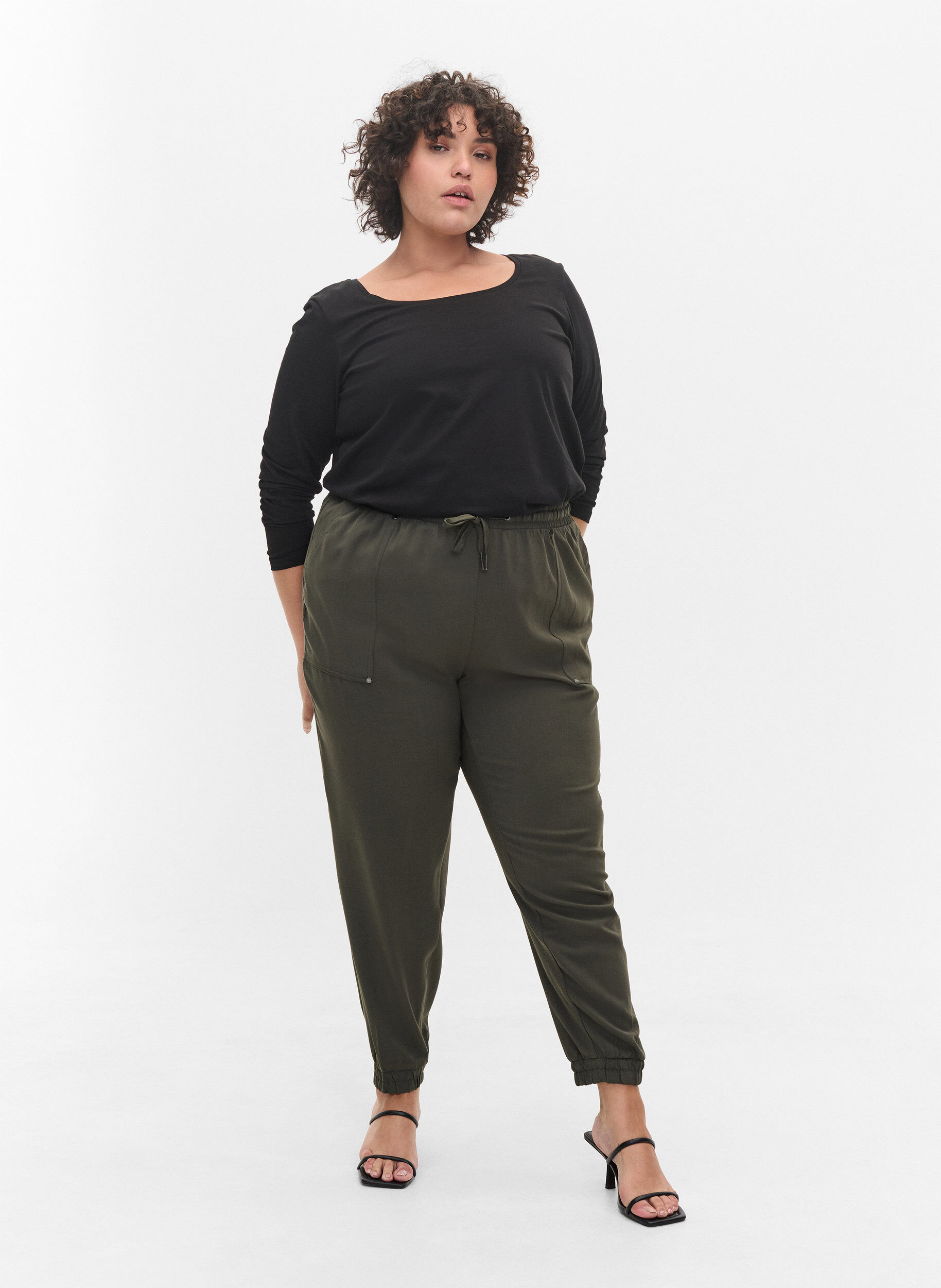2-pak basis bluse i bomuld