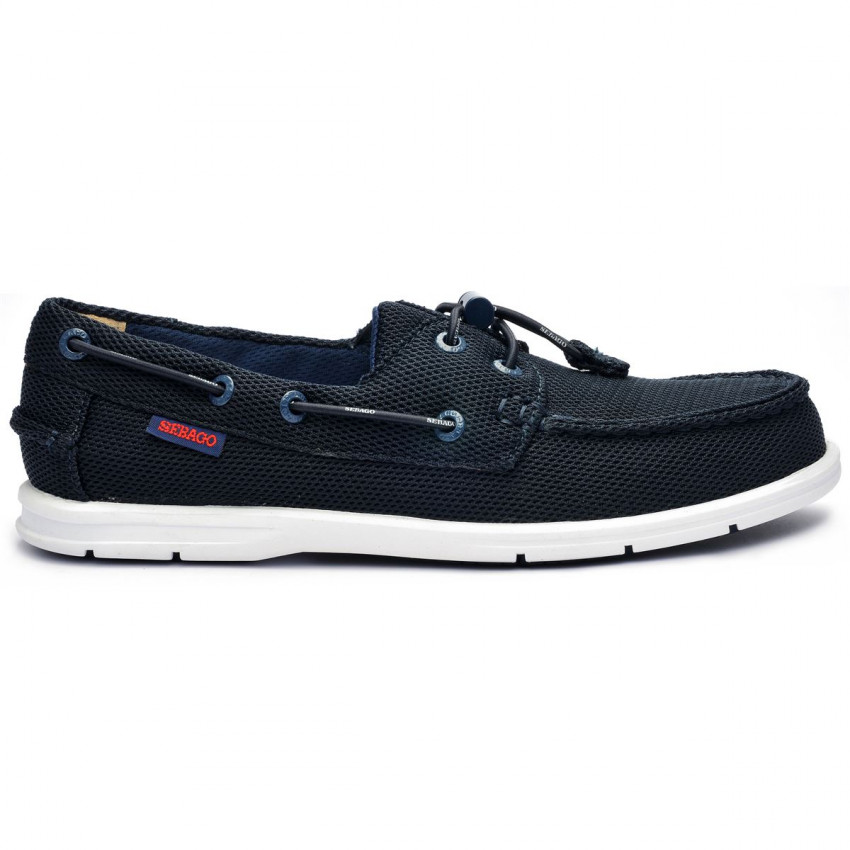 NAPLES TECH W Blue Navy-MOCASSIN POUR FEMME EN MESH