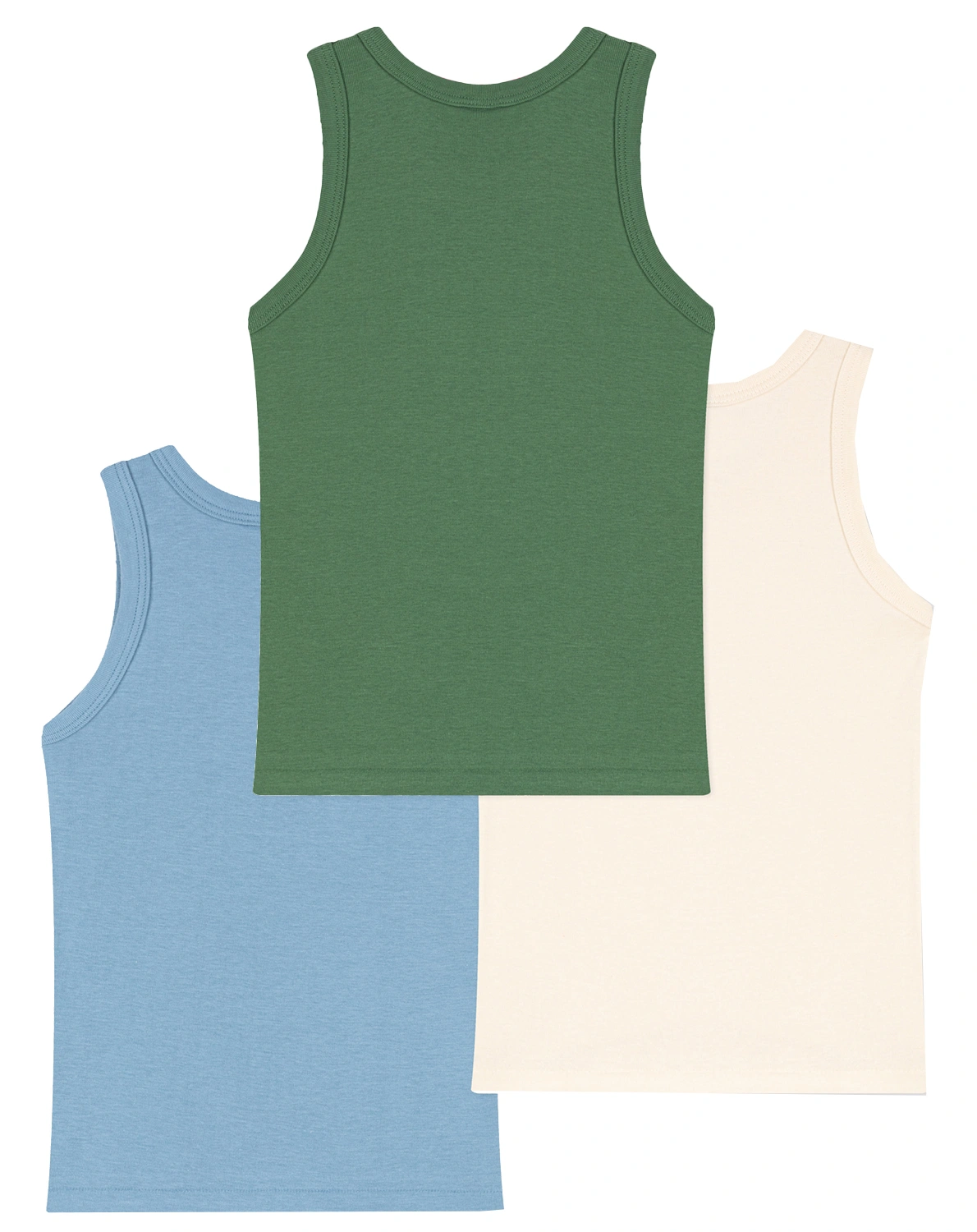 Unterhemd BASIC 3er Pack in bunt