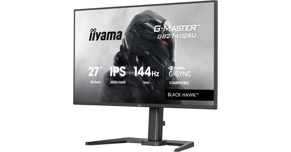 iiyamaG-Master Black Hawk GB2741QSU-B1 27