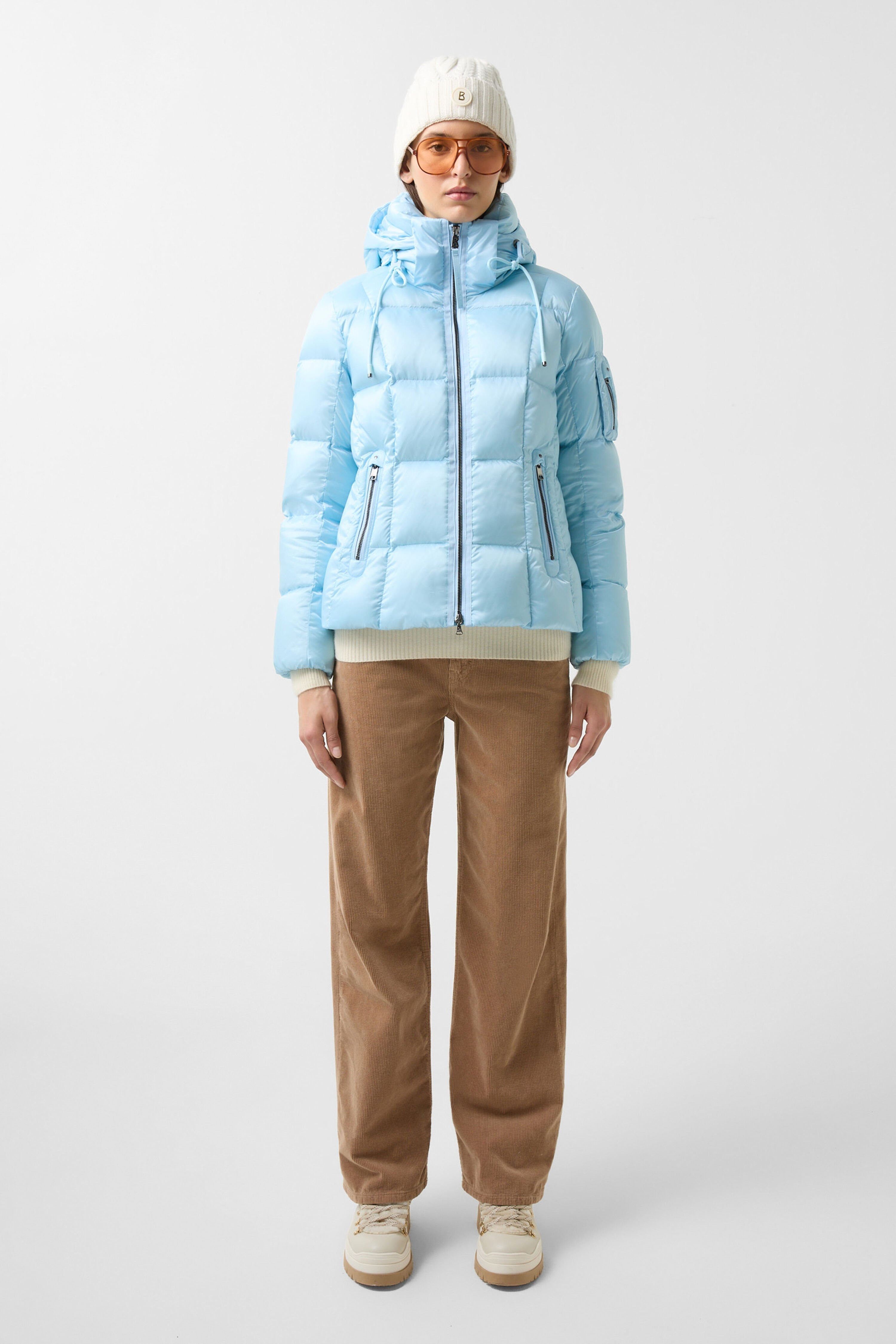 Feline Down Jacket Dame 319/Iced Water