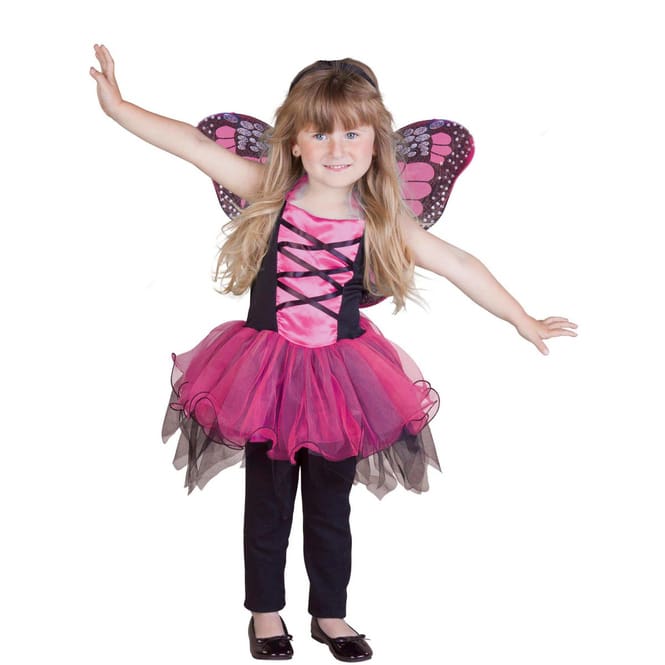 Kostüm - Schmetterling - für Kinder - 2-teilig - verschiedene Größen