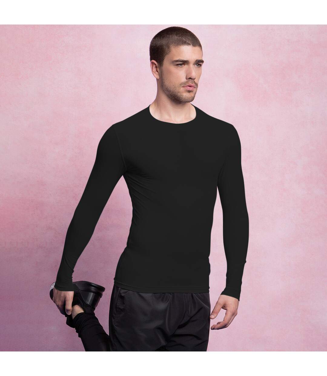 Gamegear® Warmtex - T-shirt thermique à manches longues - Homme (Noir) - UTBC438