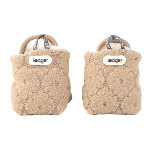 Lodger Slipper Folklore Fleece Beige 0-3mnd 0-3 maanden