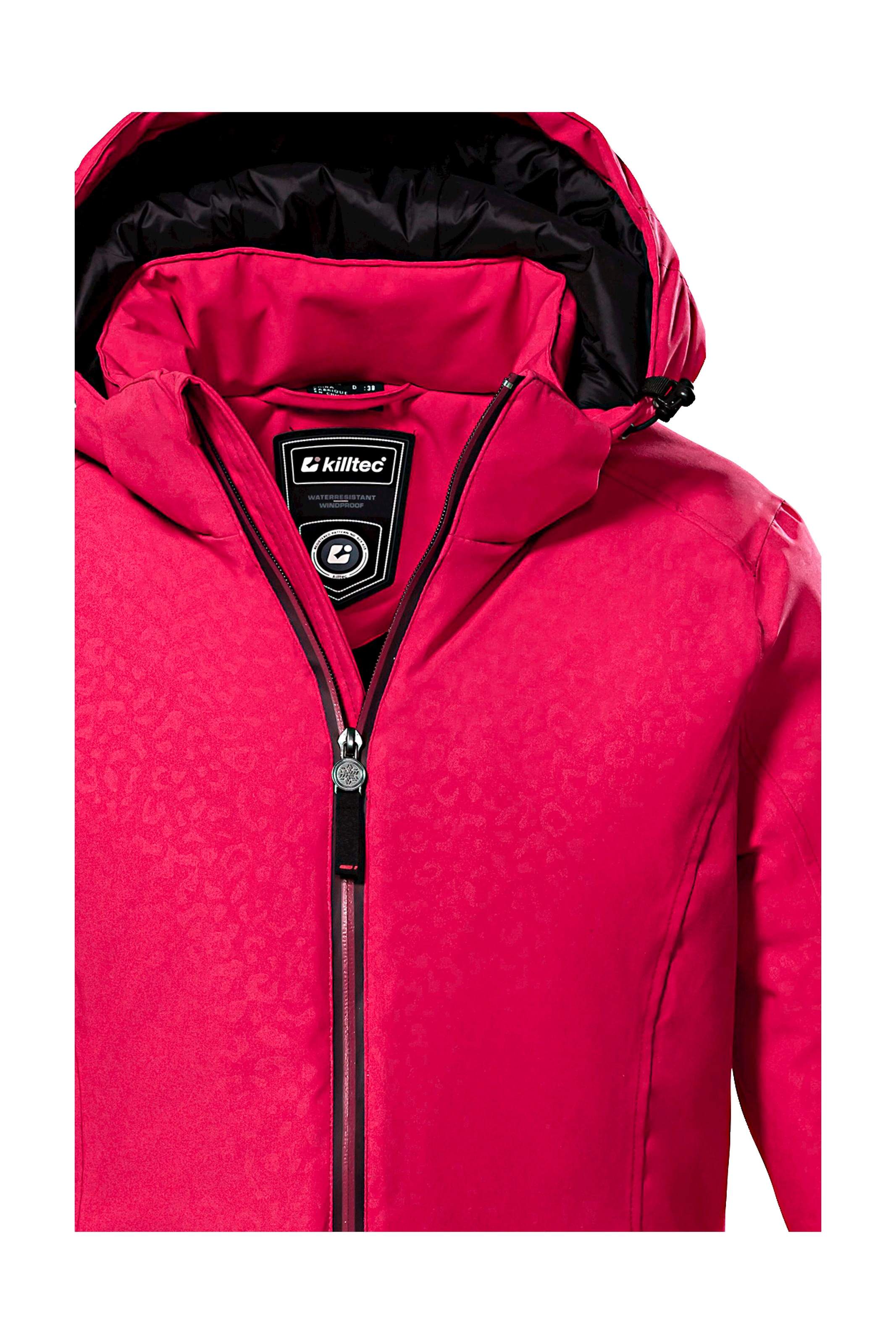 Killtec Skijacke »KSW 111 WMN SKI JCKT« Wasserdichte Jacke mit 10.000 mm Wassersäule und abnehmbarer Kapuze