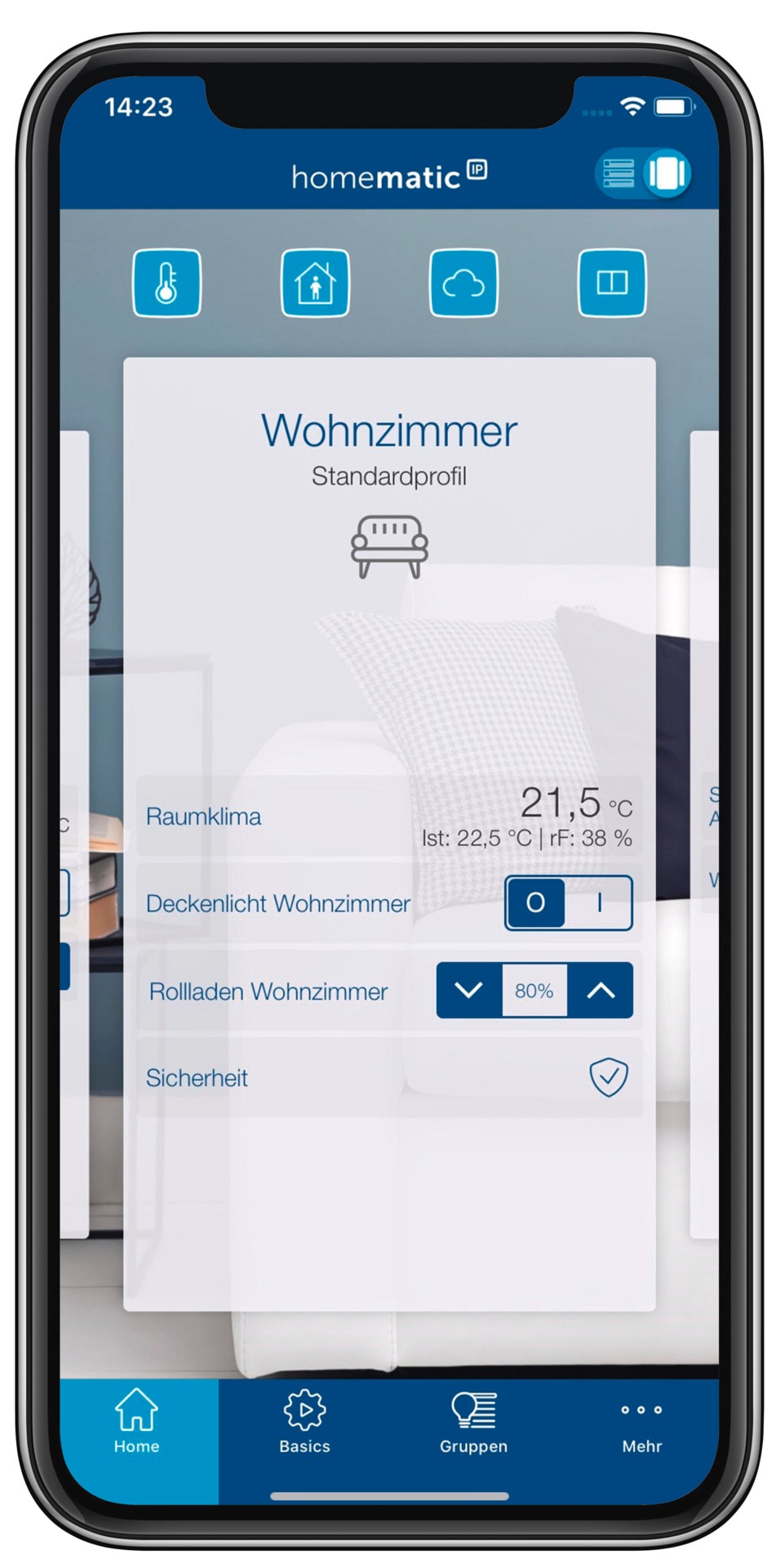 Homematic IP Heizkörperthermostat »Heizkörperthermostat – kompakt (V2)«