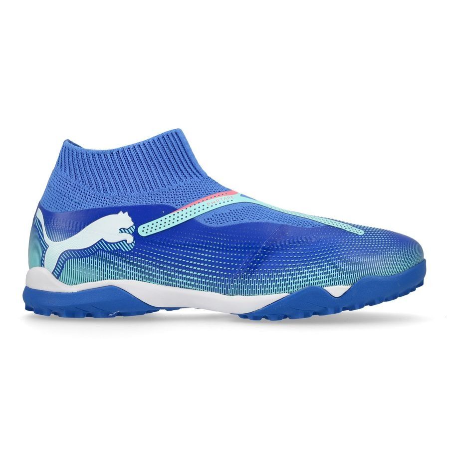 PUMA Future 7 Match   Laceless TT Formula - Bleu/Blanc/Bleu