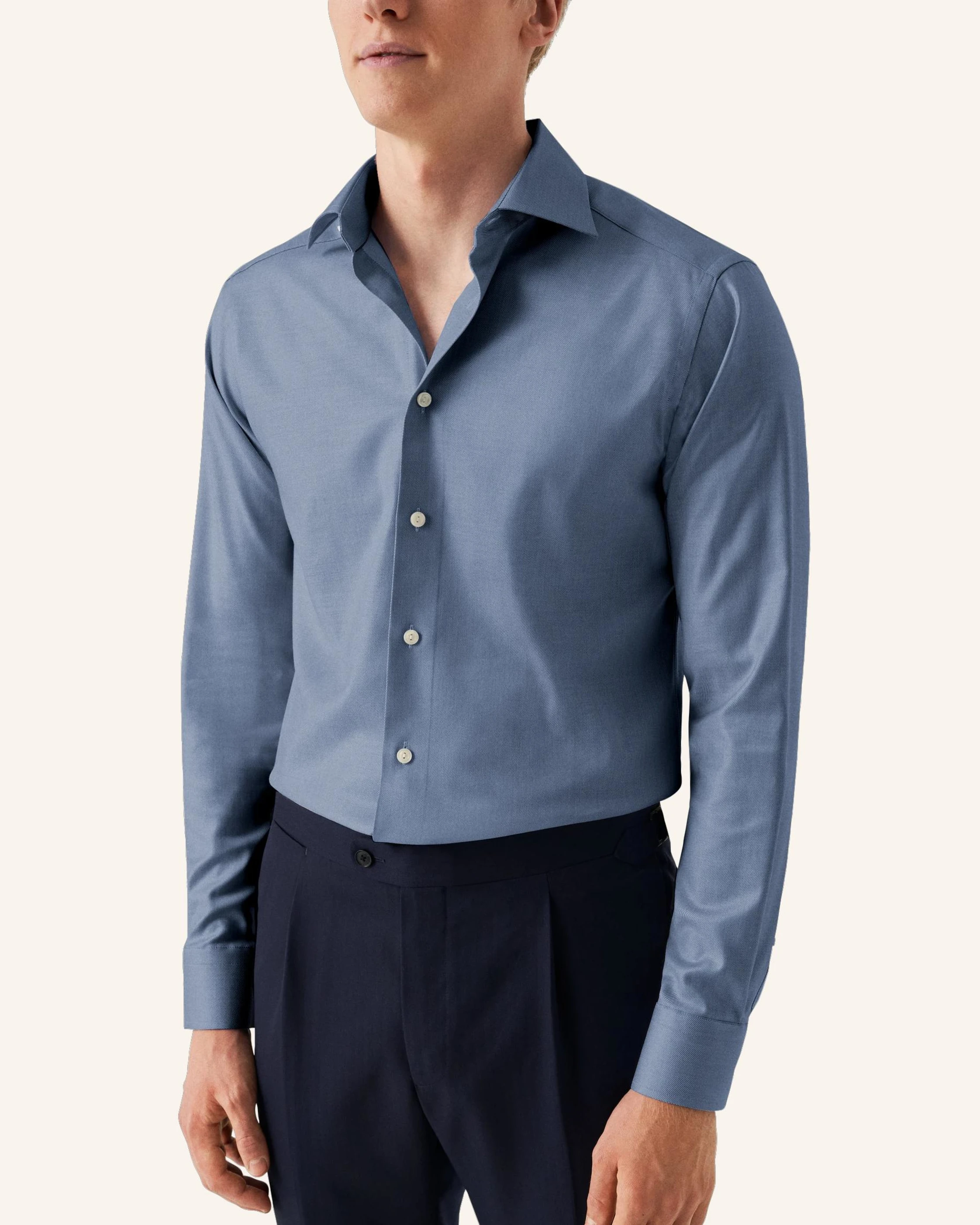 ETON Slim Fit Baumwoll-Tencel™ Hemd