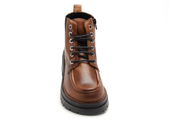 Chacal boots bottine plates femme 6453 marron