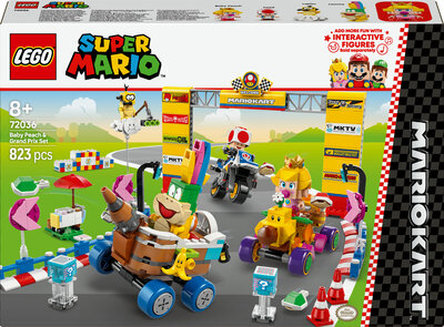 LEGO Super Mario 72036 Mario Kart – Baby Peach og Grand Prix