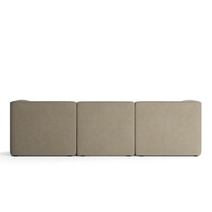 Audo - Eave 86 3-Sitzer Sofa, Bouclé bordeaux