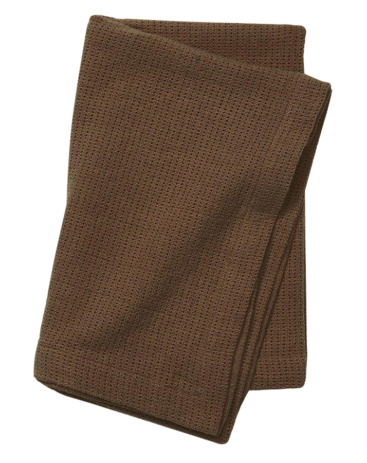 Strickdecke CELLULAR UNI (70x100) in chocolate
