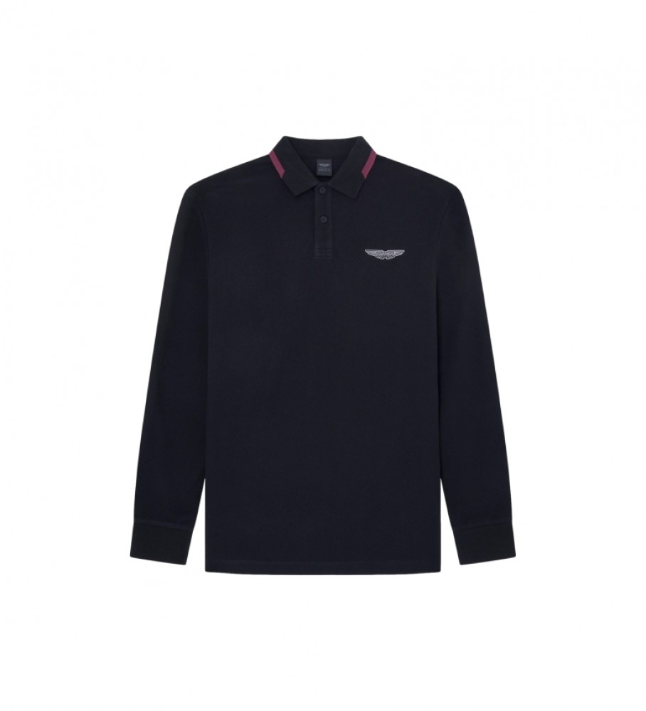 Hackett Polo Aston com detalhes pretos