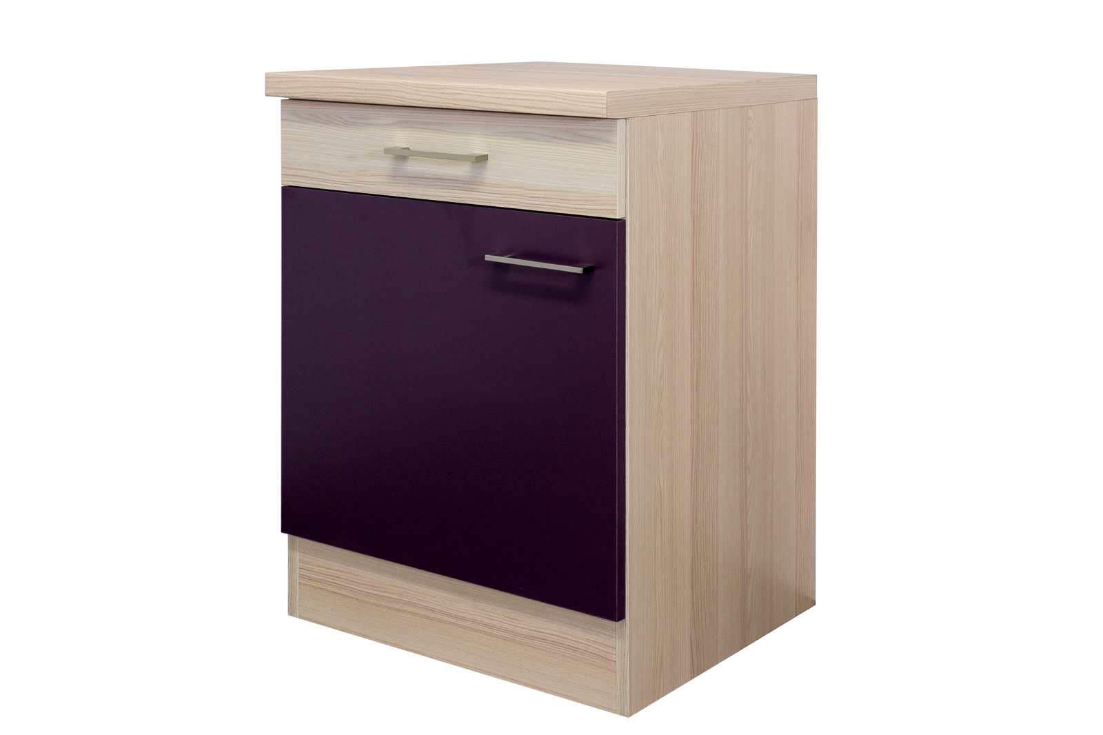 Anrichte FOCUS - Akazie - Aubergine - 60 cm