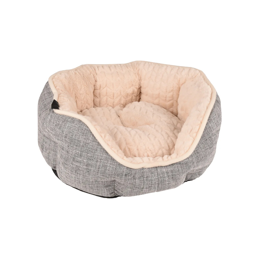 Cama para cães e gatos Flamingo Zupo Octagon Grey
