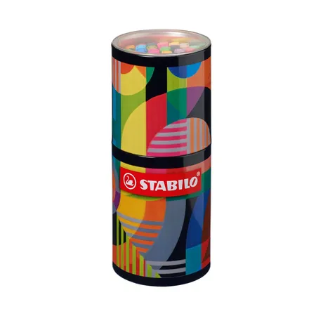 Fineliner - STABILO point 88 - ARTY - 45er Metalldose - mit 45 verschiedenen Farben