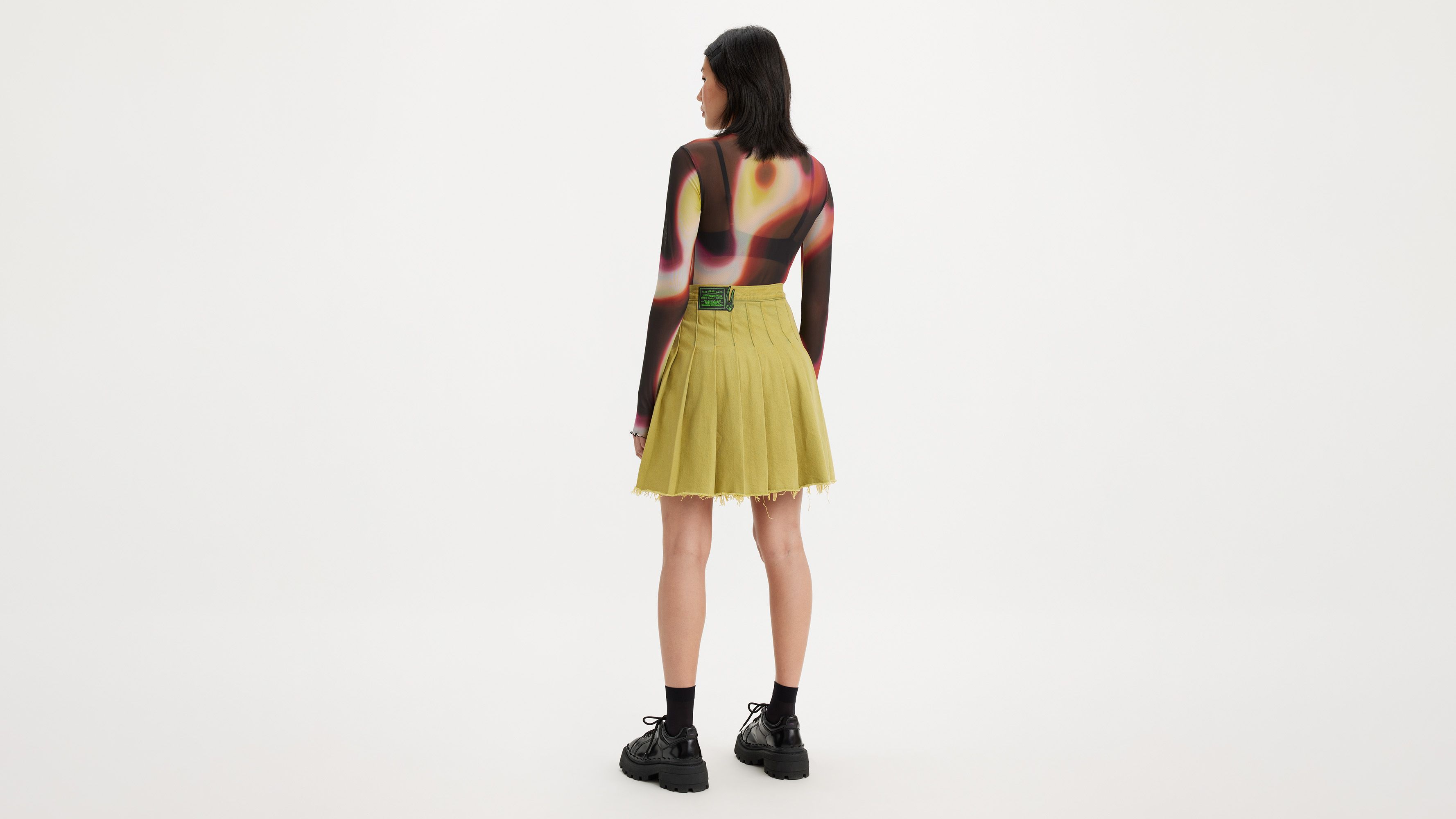 Jupe Levi's® x Barbie Ferreira - The Candy Shop - Jaune
