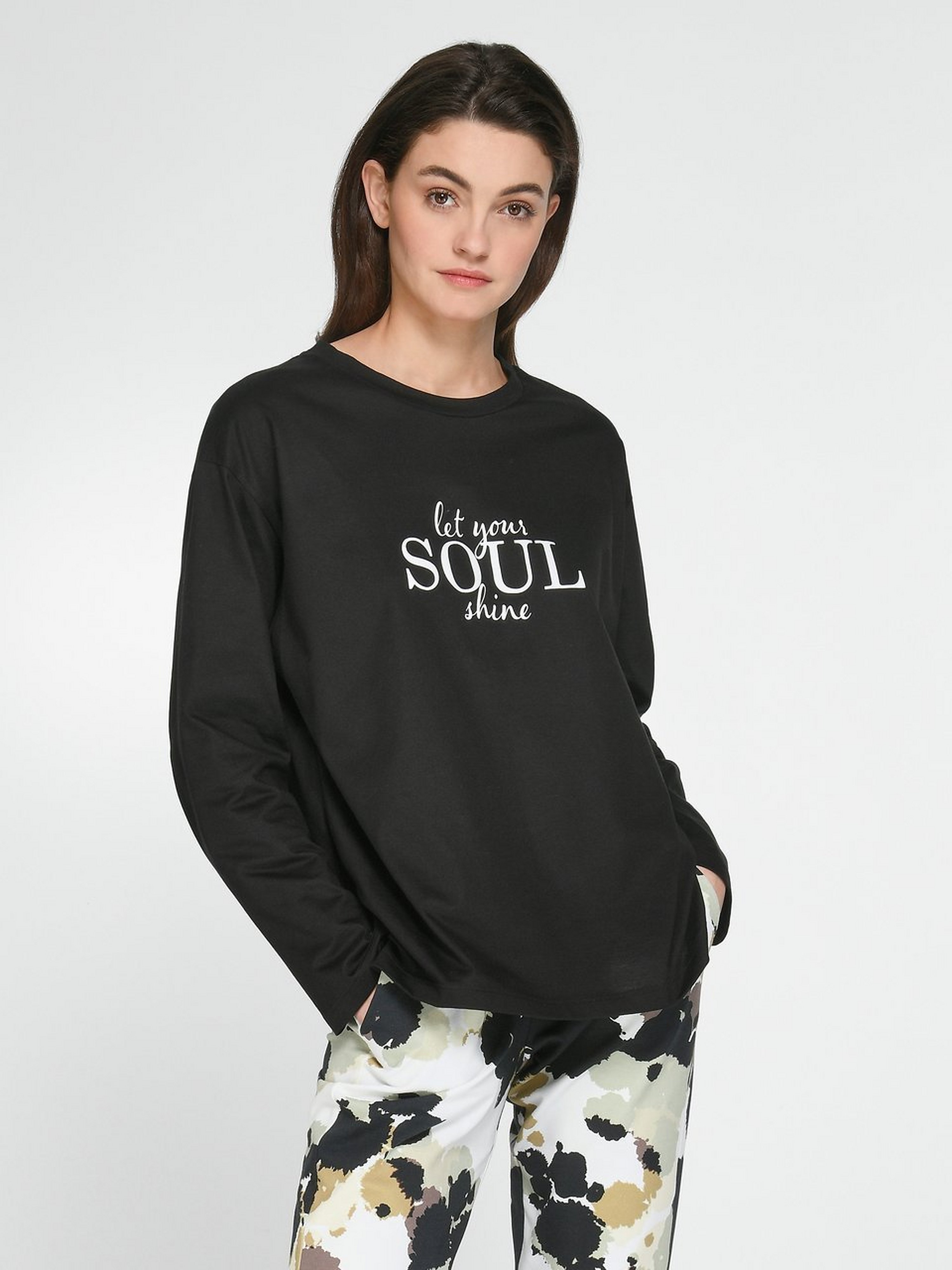 Rundhals-Shirt