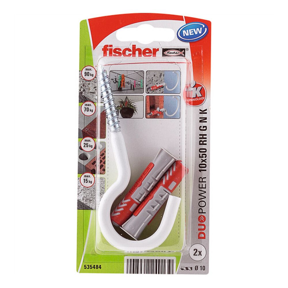 UNIVERSALPLUGG FISCHER DUOPOWER 10X60MM 2STK