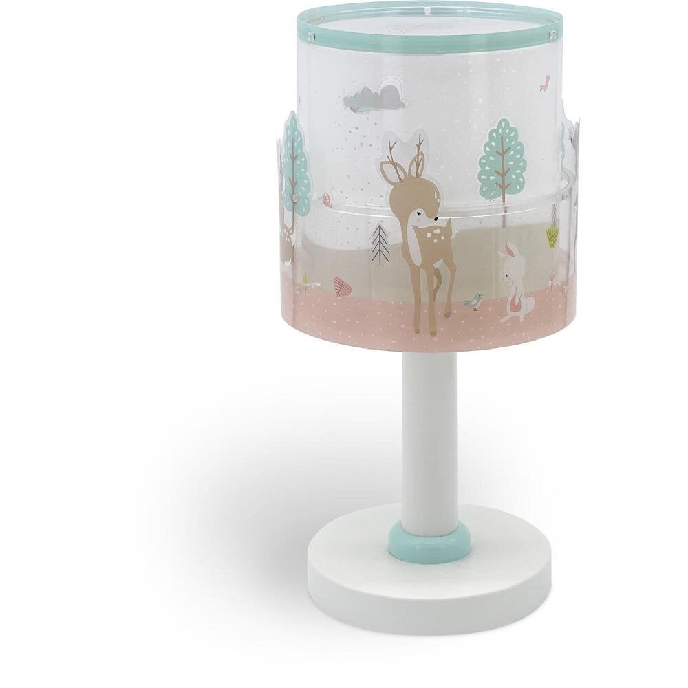 Loving Deer tafellamp in wit en roze E14