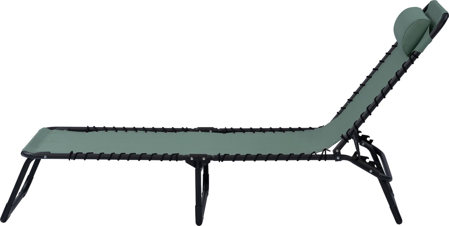 Intratuin ligbed Sanya groen 189 x 62 x 28 cm