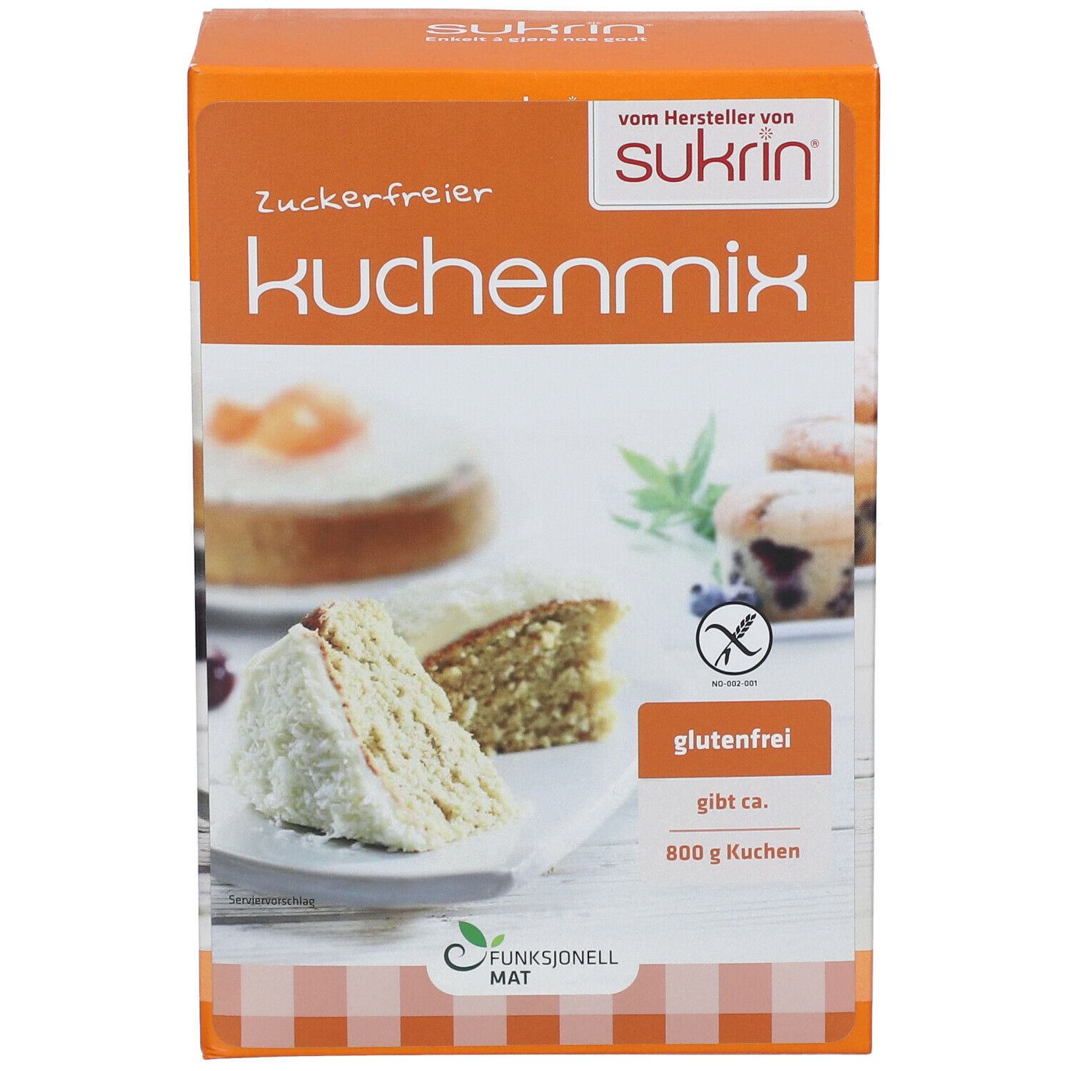 Sukrin Kuchenmix Backmischung
