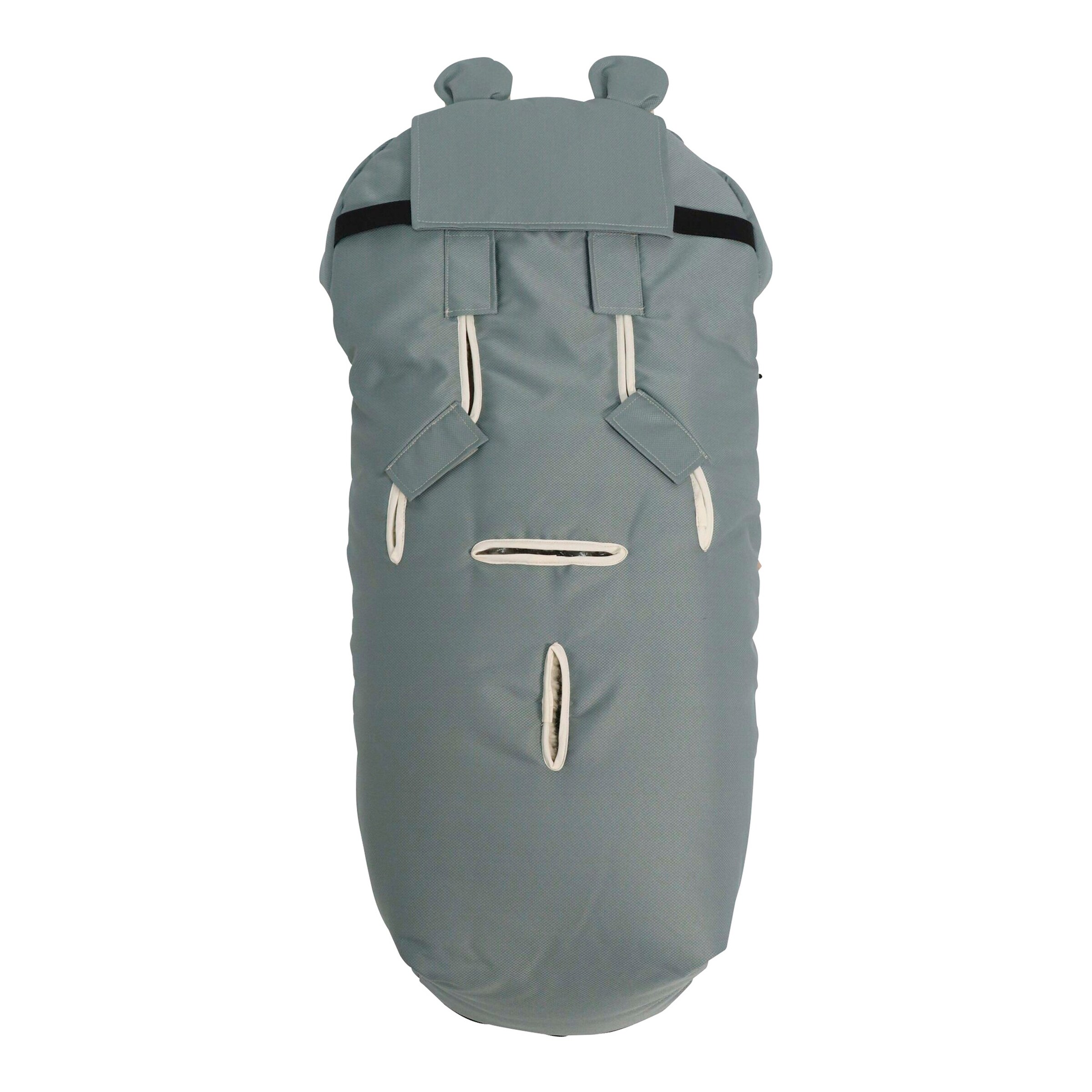 Kaiser Winterfußsack XL EARS WOOL slit green