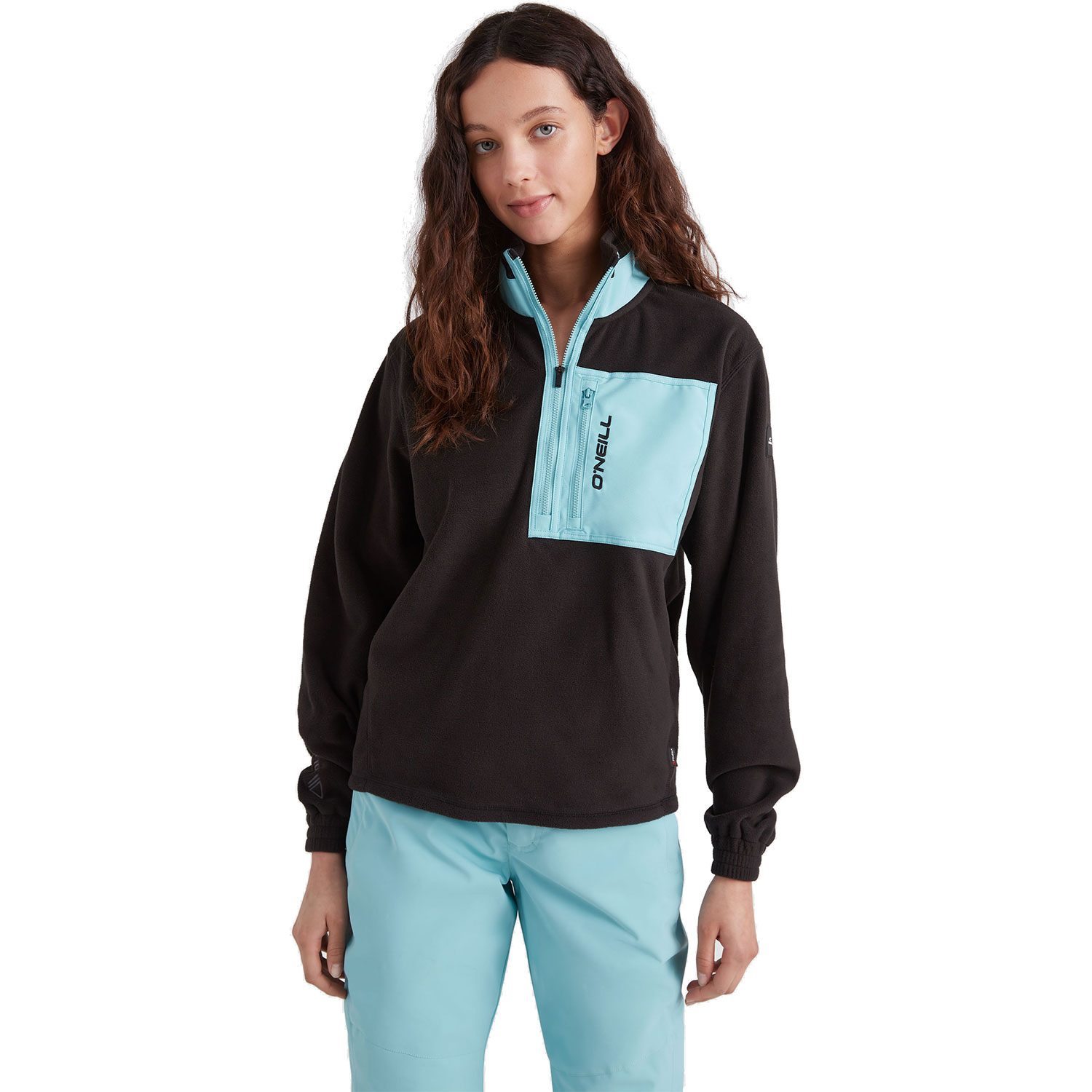 O'Neill Utility Fleece Skirolli Damen black out colour block