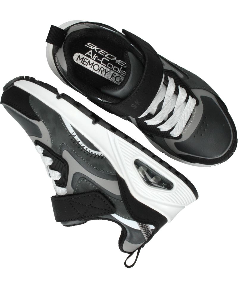 Skechers Uno Gen1 Color Rays Sneakers Grijs Jongens