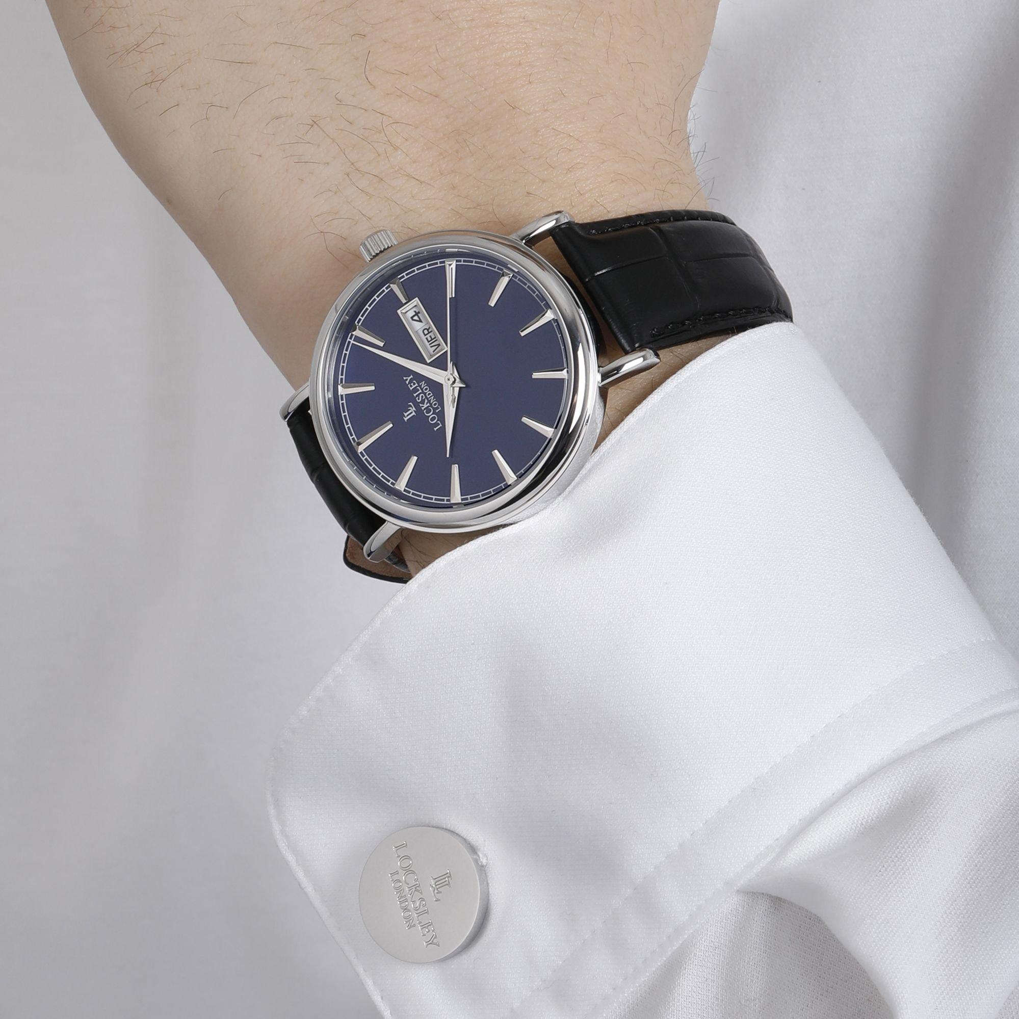 Locksley London Stainless Steel Classic Analogue Quartz Watch