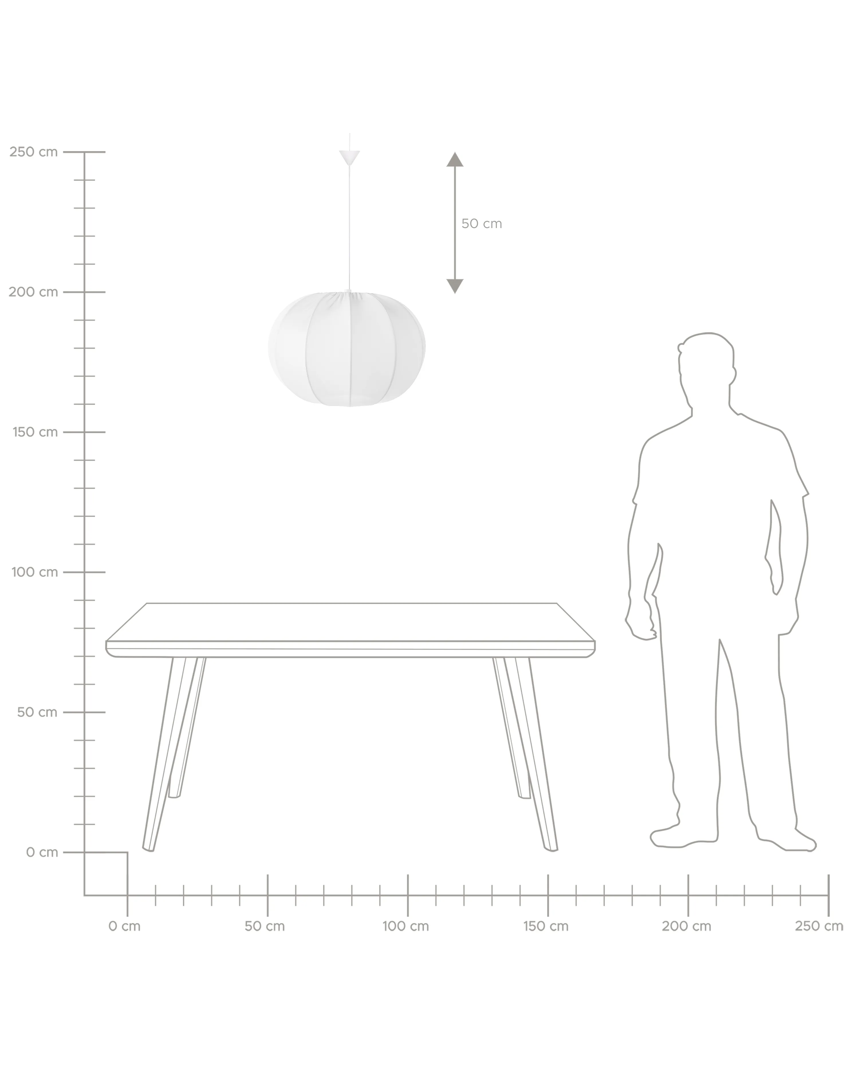 Hanglamp MARIARA Wit