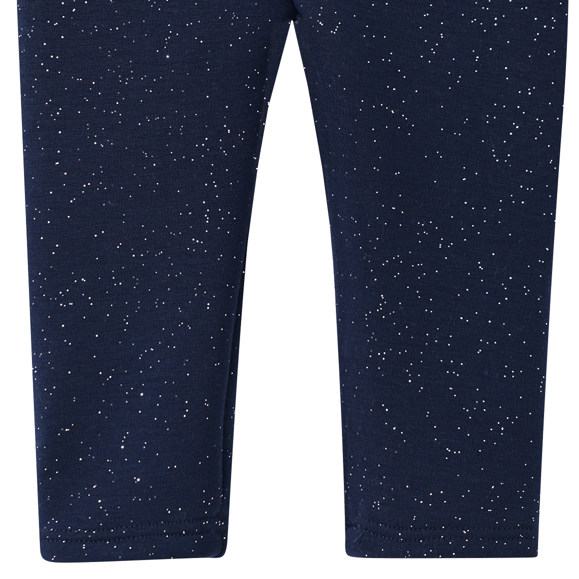 Topomini Baby Thermo-Leggings mit Glitzer dunkelblau