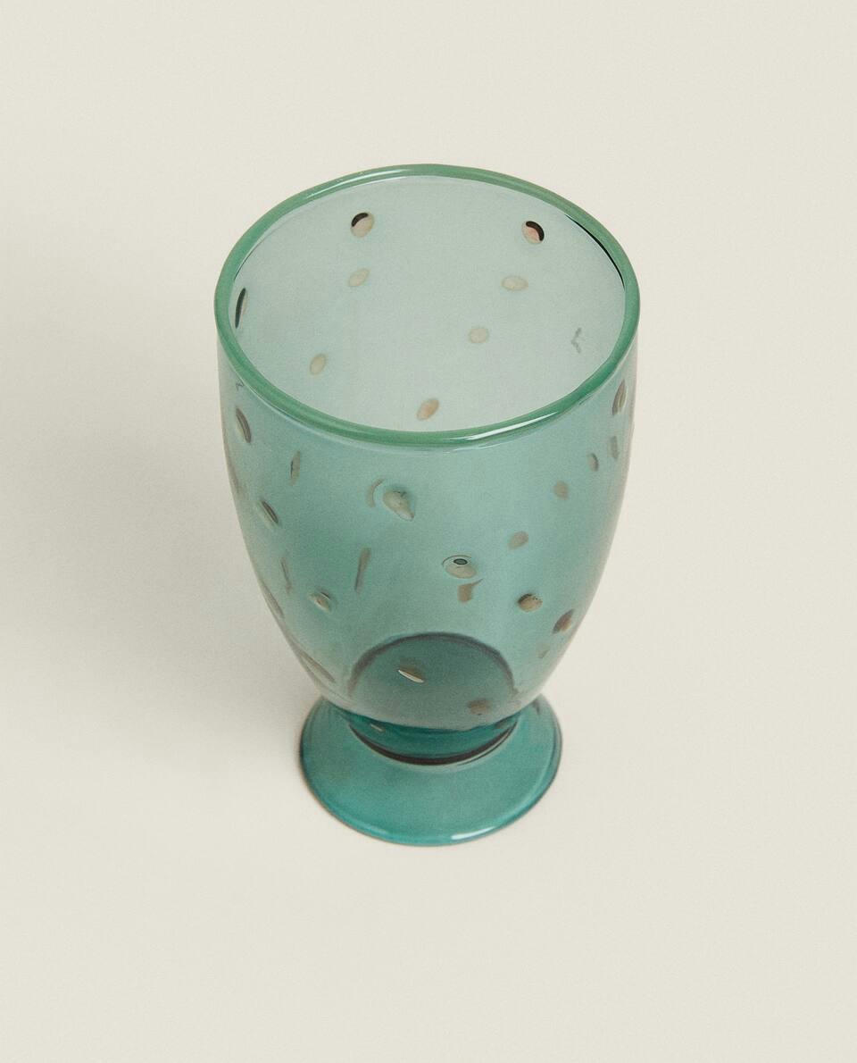 VIDRO BOROSILICATO COM PONTOS