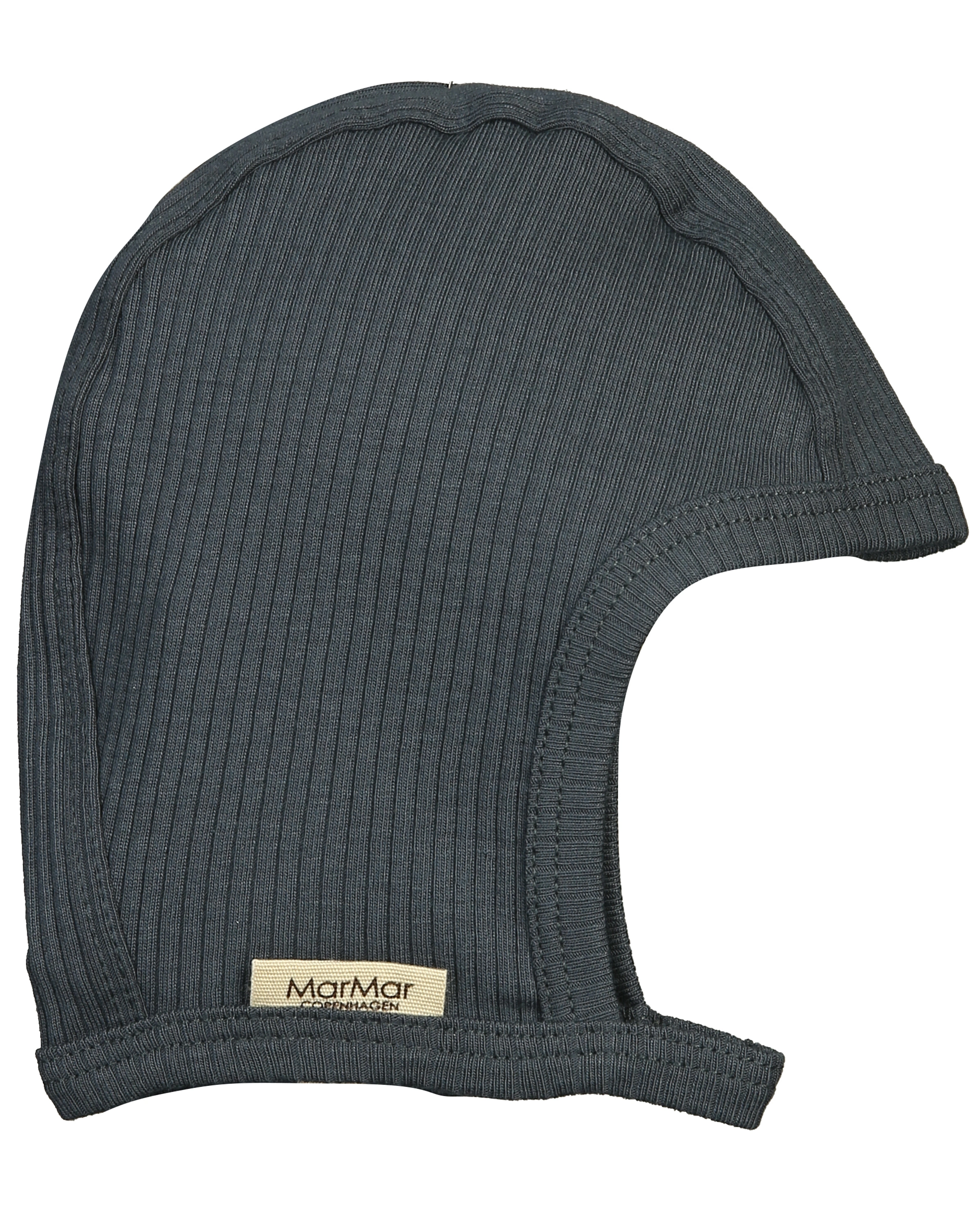 Häubchen RIB HOODY in blue