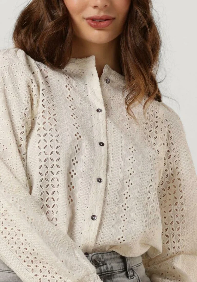 BY-BAR ecru by-bar blouse frankie embroidery blouse
