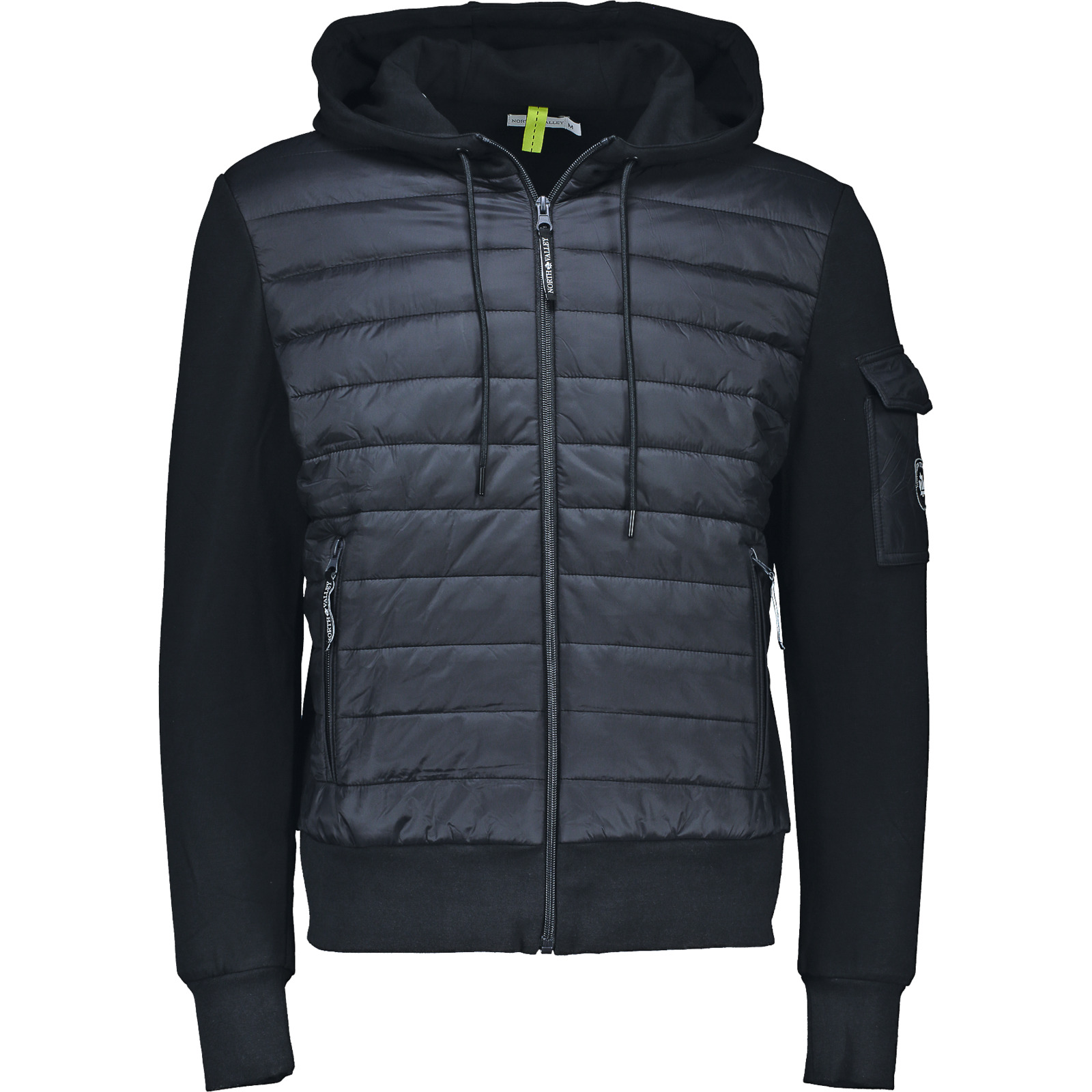NV Hybrid KapJacke Hr., schwarz, XL