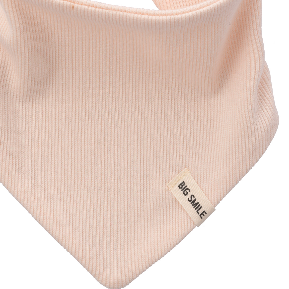 Topomini Baby Bandana mit Rippstruktur creme