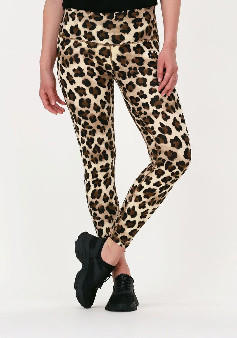 CO\\'COUTURE bruine co'couture legging cavan animal tieds