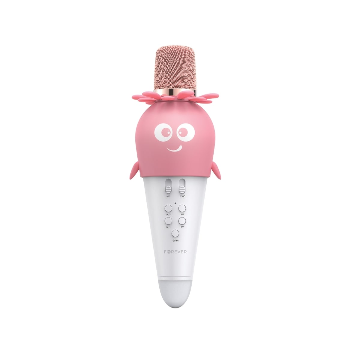 Forever AMS-200 Bluetooth microphone with speaker, Pink