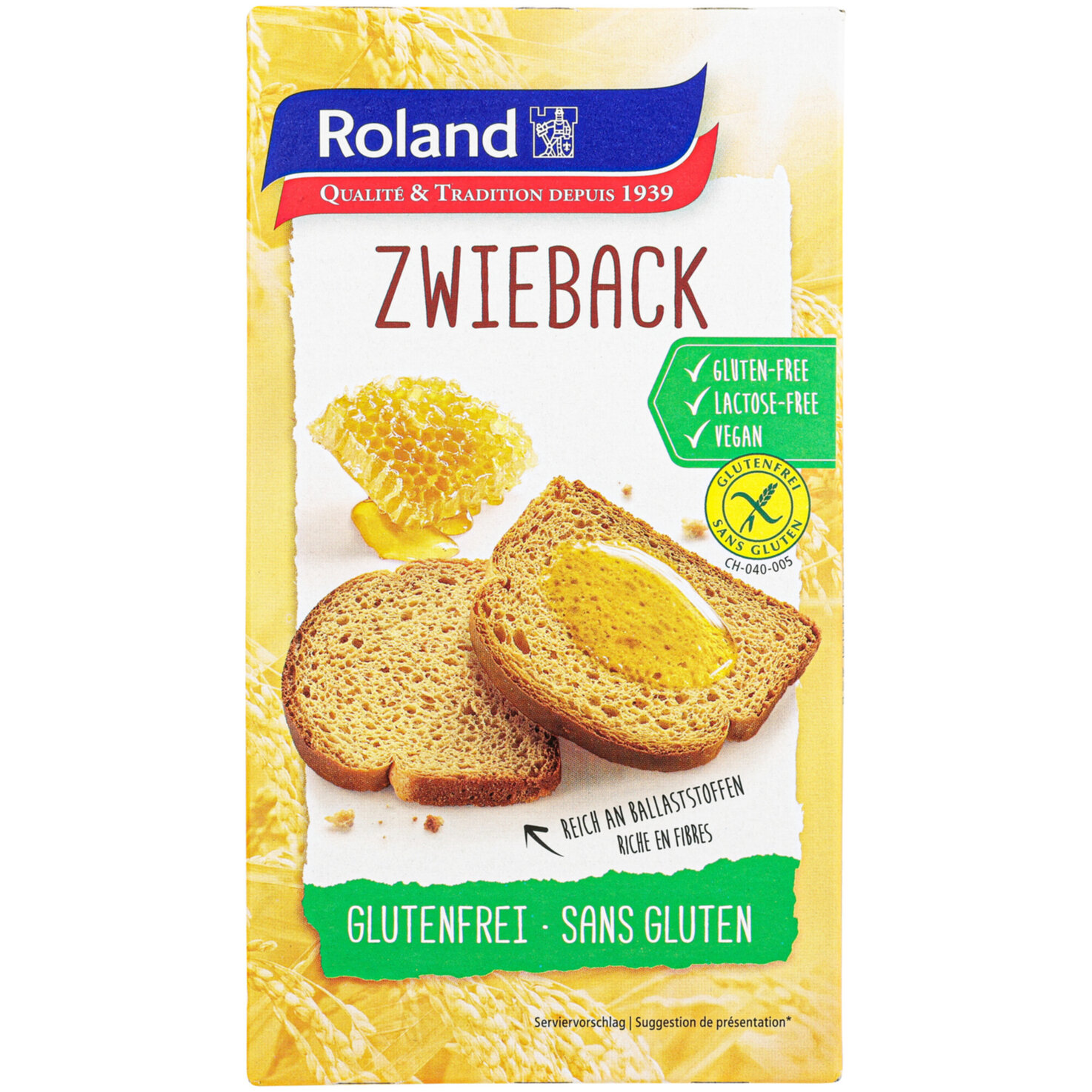 Roland Zwieback glutenfrei