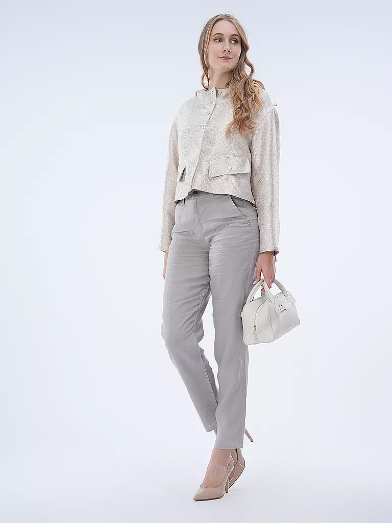 JULIA SKERGETH Ledertasche - Henkeltasche HÄNKELTASCHE KLEIN creme