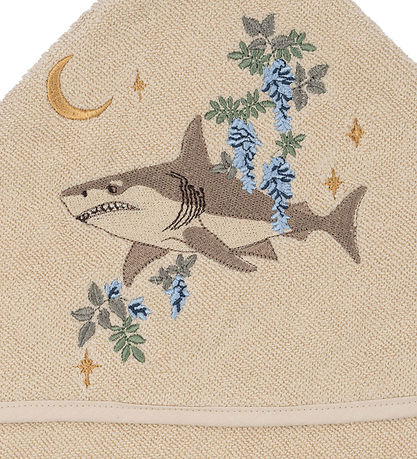 Konges Sløjd Kapuzenhandtuch - Frottee - Terry - Summer Sand
