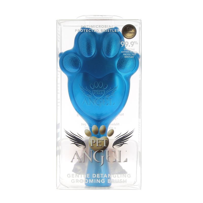 Brosse pour animaux Pet Angel Turquoise Grand Modèle