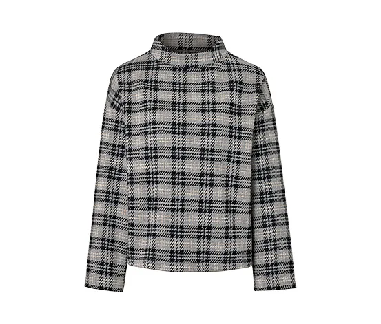 Kariertes Sweatshirt