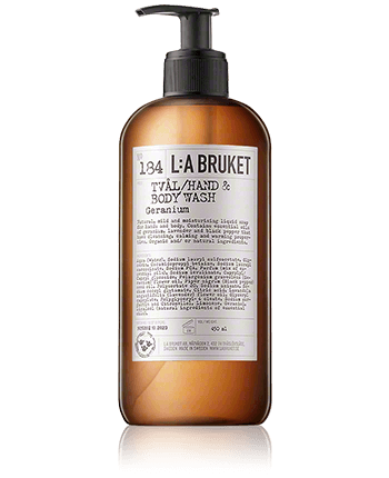 L:A BRUKET Cleansing 184 Hand & Body Wash Geranium 450ml