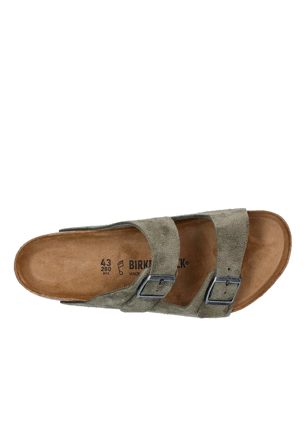 SANDALE ARIZONA SUEDE THYME